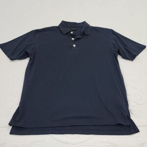 Dunning Golf Men's Navy Golf Polo Shirt